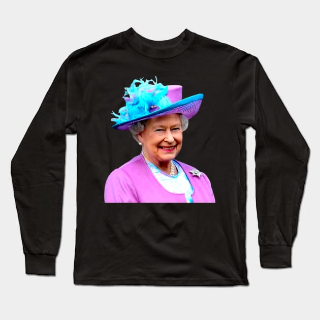 Legendary Queen 1926-2022 Long Sleeve T-Shirt by myartworkdiary